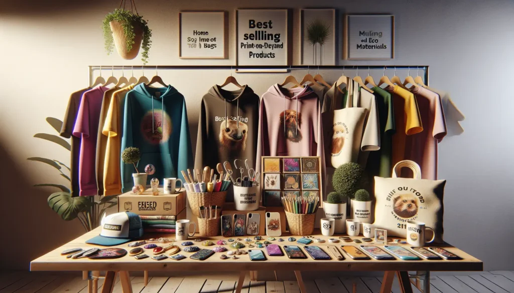 best selling print on demand products